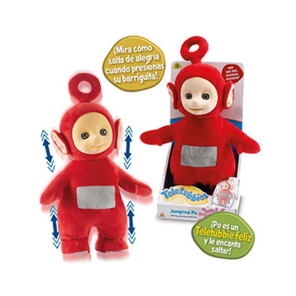 TELETUBBIES PELUCHE SALTARÍN 1460 