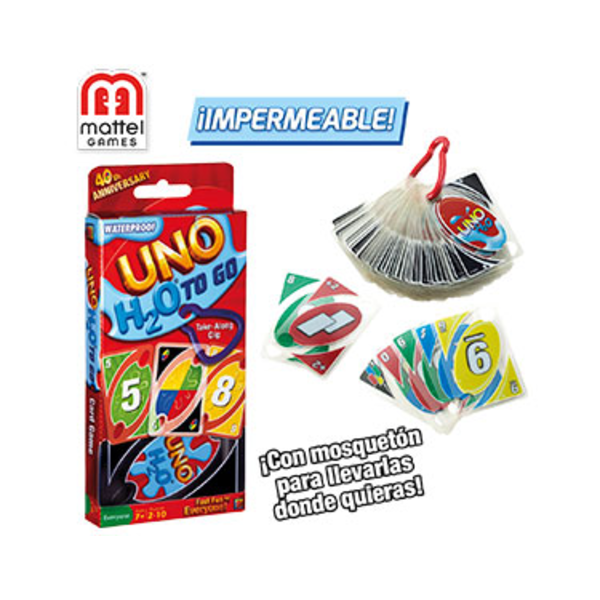 UNO CARTAS H2O -TO GO 