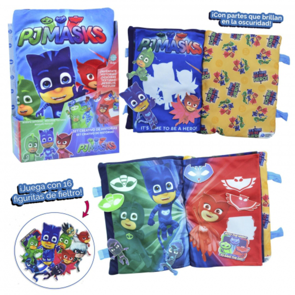 SET CREATIVO HISTORIAS PJ MASK 