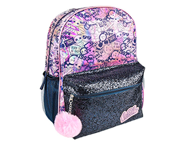 MOCHILA LOL LILA PURPURINA 40 CMS 