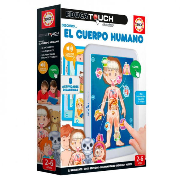 EDUCA TOUCH JUNIOR EL CUERPO HUMANO 