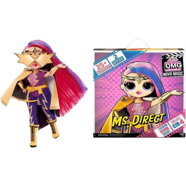 L.O.L. SURPRISE OMG MOVIE MAGIC DOLL- MS. DIRECT 