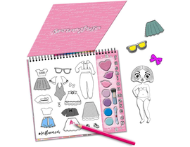 INFLUENCER FASHION DOLL PAPER BOOK 