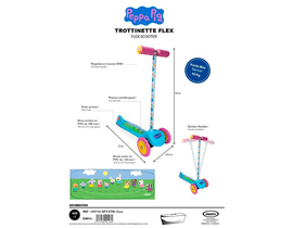 PATINETE FLEX 3 RUEDAS PEPPA PIG 