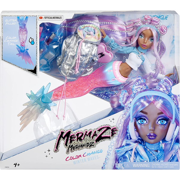 MERMAZE MERMAIDZ WINTER THEME DOLL- HARMONIQUE 