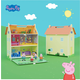 CASA DE MADERA PEPPA PIG CON 4 PERSONAJES 