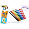 12 LAPICES COLORES TROPICOLORS -BIC- 