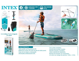 TABLA PADDLE SURF AQUA QUEST 240 YOUTH 244X76 