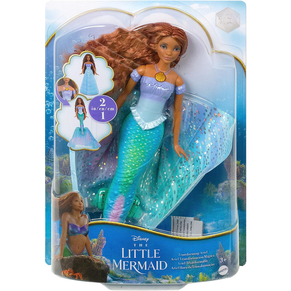 DISNEY SCALLOP ARIEL HUMANA A SIRENA 