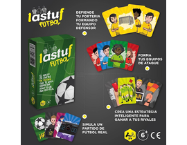 LASTUF JUEGO CARTAS FUTBOL 