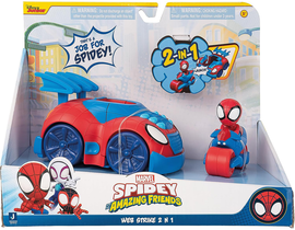 SPIDEY - Vehiculo Web Strike 2 en 1 