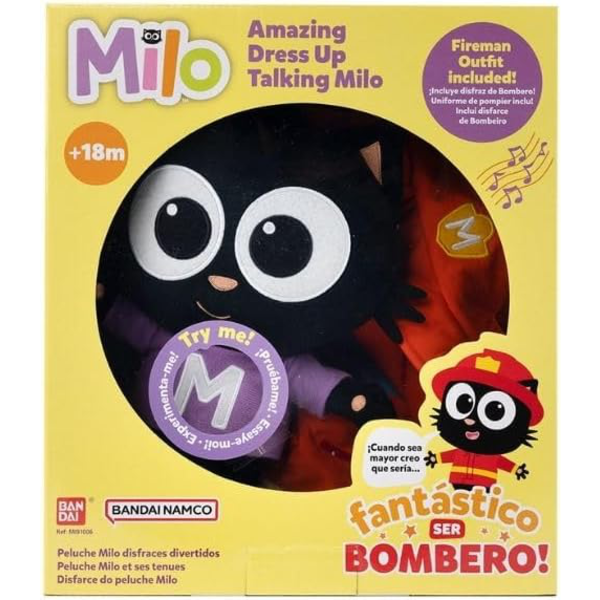 Peluche Musical Milo Disfraces Divertidos 