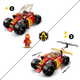 NINJAGO: Coche de Carreras Ninja EVO de Kai 