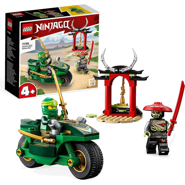 NINJAGO: Moto Callejera Ninja de Lloyd 