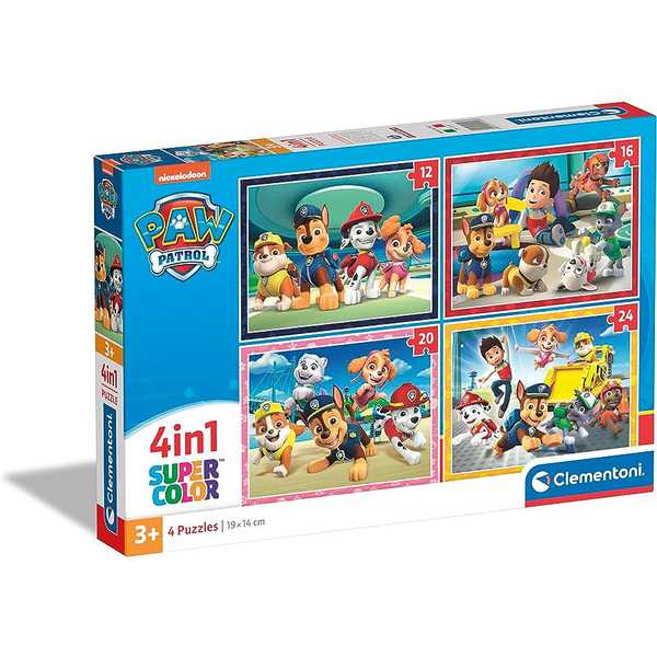 4IN1 PUZZLE PAW PATROL 