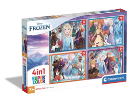 4IN1 PUZZLE FROZEN 