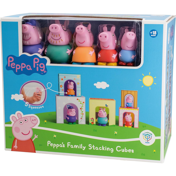 Peppa Pig: Cubos Apilables 5 Figuras 