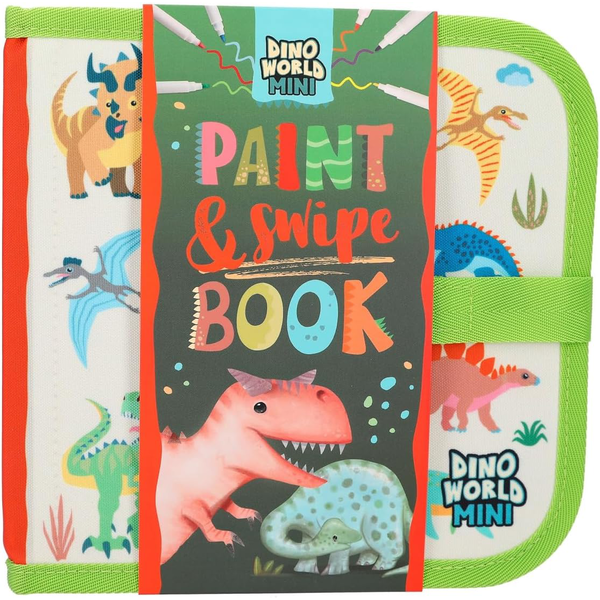 LIBRO PARA PINTAR Y BORRAR -DINO WORLD 