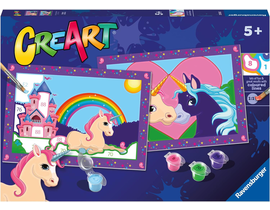 CreArt Serie Junior: 2 x Unicornios 