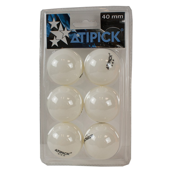 PELOTA PIN PON BLISTER 6 - calidad = 3 * * * 