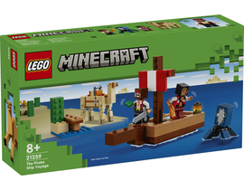 MINECRAFT VIAJE EN BARCO PIRATA 