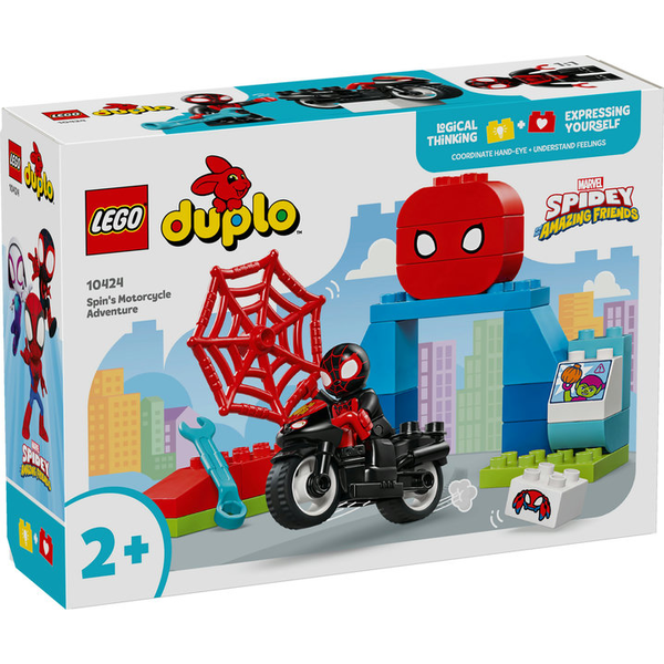 DUPLO AVENTURA MOTO SPIDERMAN 