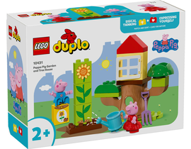 DUPLO PEPPA PIG JARDIN Y CASA DEL ARBOL 