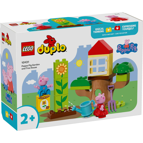 DUPLO PEPPA PIG JARDIN Y CASA DEL ARBOL 