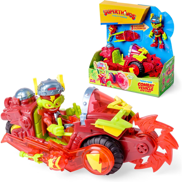 Superthings Kazoom Power - Combat Vehicle Kid Fury