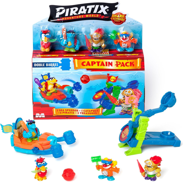 BLISTER Piratix Captain Pack 6 Asst. 