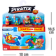 BLISTER Piratix Captain Pack 6 Asst. 