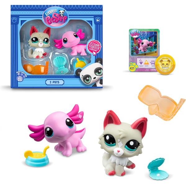 Pack De 2 - Mascotas Littlest Pet Shop 