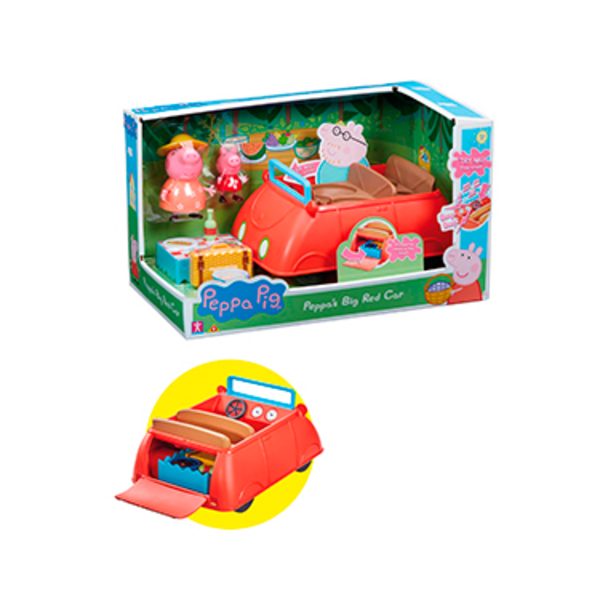 el coche de peppa pig