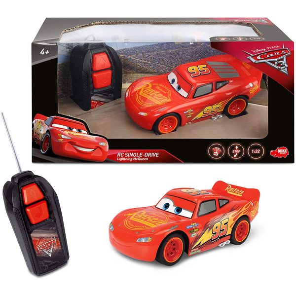 RC -CARS COCHE RAYO MC QUEEN -SINGLE DRIVE 1:32 