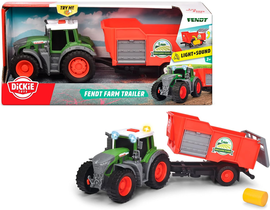 TRACTOR FENDT GRANJA TRAILES 26CM LUZ Y SONIDO 