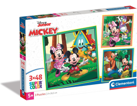 PZL 3X48 SQUARE MICKEY AND FRIENDS 