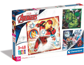 PZL 3X48 SQUARE MARVEL AVENGERS 