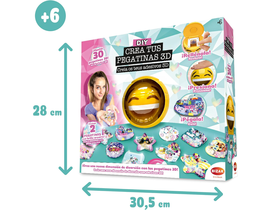 Crea tus pegatinas 3d 