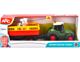 Abc- Tractor Fendt Trailer Animales 30 Cm 