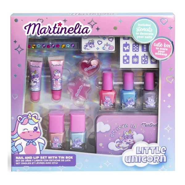 Martinelia Little Unicorn - Nail&Lip Set With Tinb