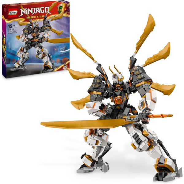 NINJAGO - MECA-DRAGÓN TITÁN DE COLE 