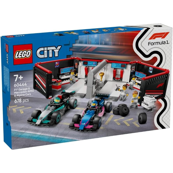 CITY - GARAJE F1 CON COCHES MERCEDES-AMG Y ALPINE 